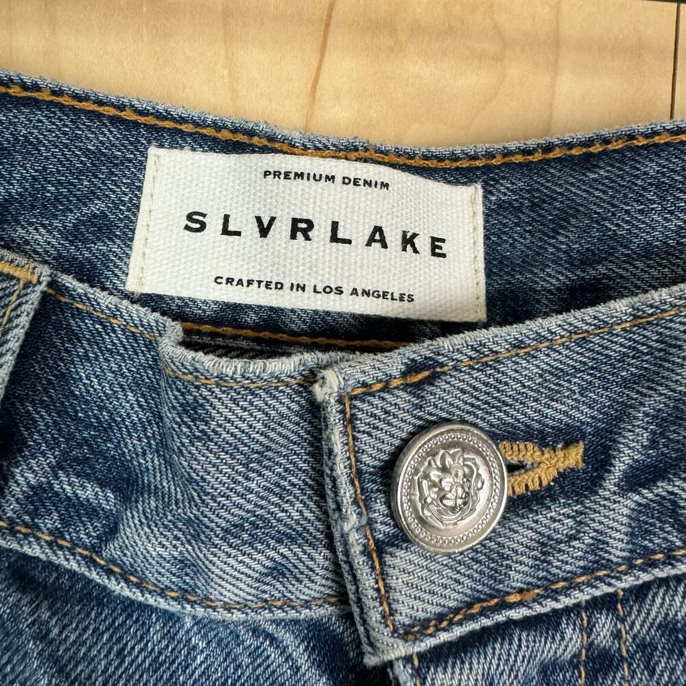 SLVRLAKE Women’s Frankie Cropped Flare Jeans Size 31 - Picture 6 of 10